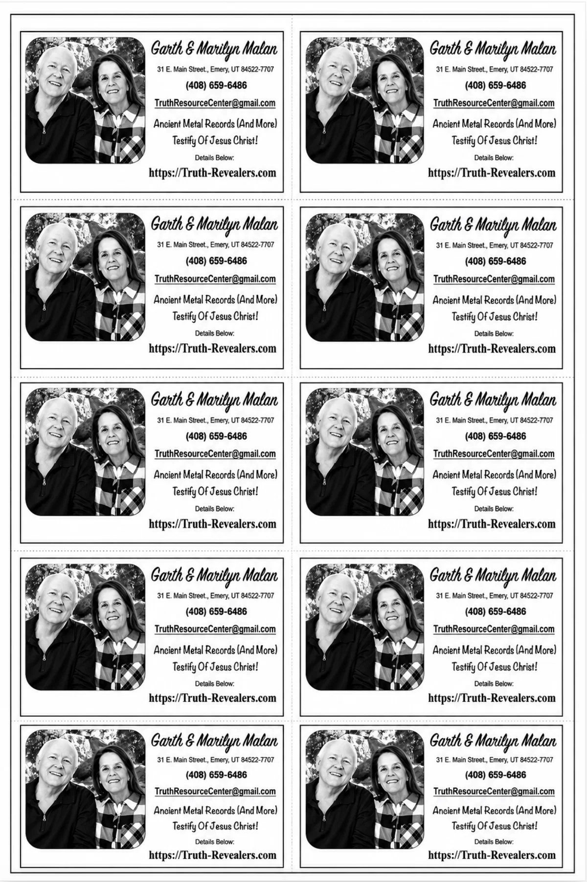 Places to get your Digital Business Card PRINTED are: