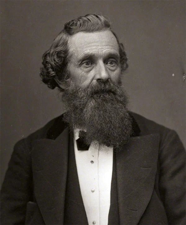 Wilford Woodruff is
the first prophet to leave his voice on a recording device.
